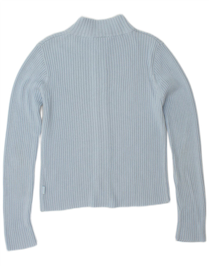 TOM TAILOR Pulover Crop Cardigan pentru femei UK 12 Medium Blue