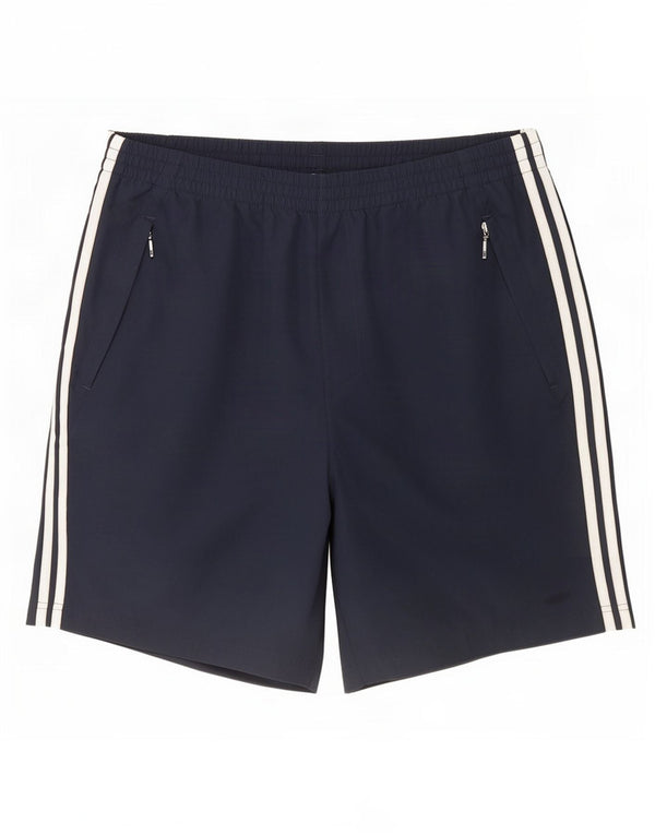 Pantaloni scurți sport pentru bărbați Adidas XL bleumarin poliester
