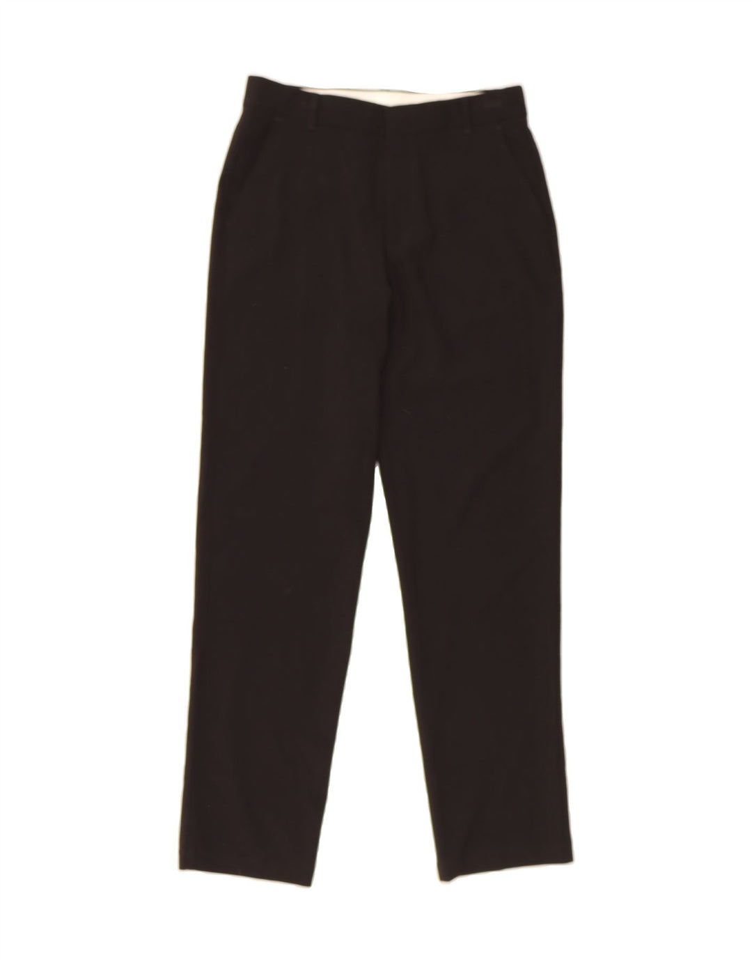 CHAPS Boys Straight Chino Trousers 15-16 Years W28 L28 Black Polyester Vintage Chaps and Second-Hand Chaps from Messina Hembry 