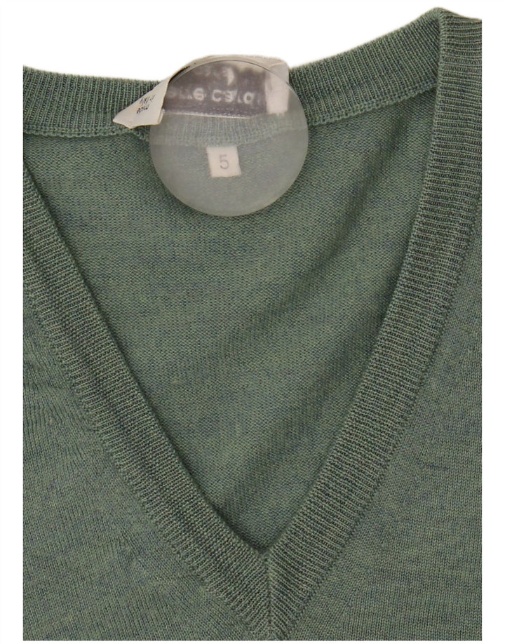 Pulover cu decolteu în V Pierre Cardin pentru bărbați, verde mediu