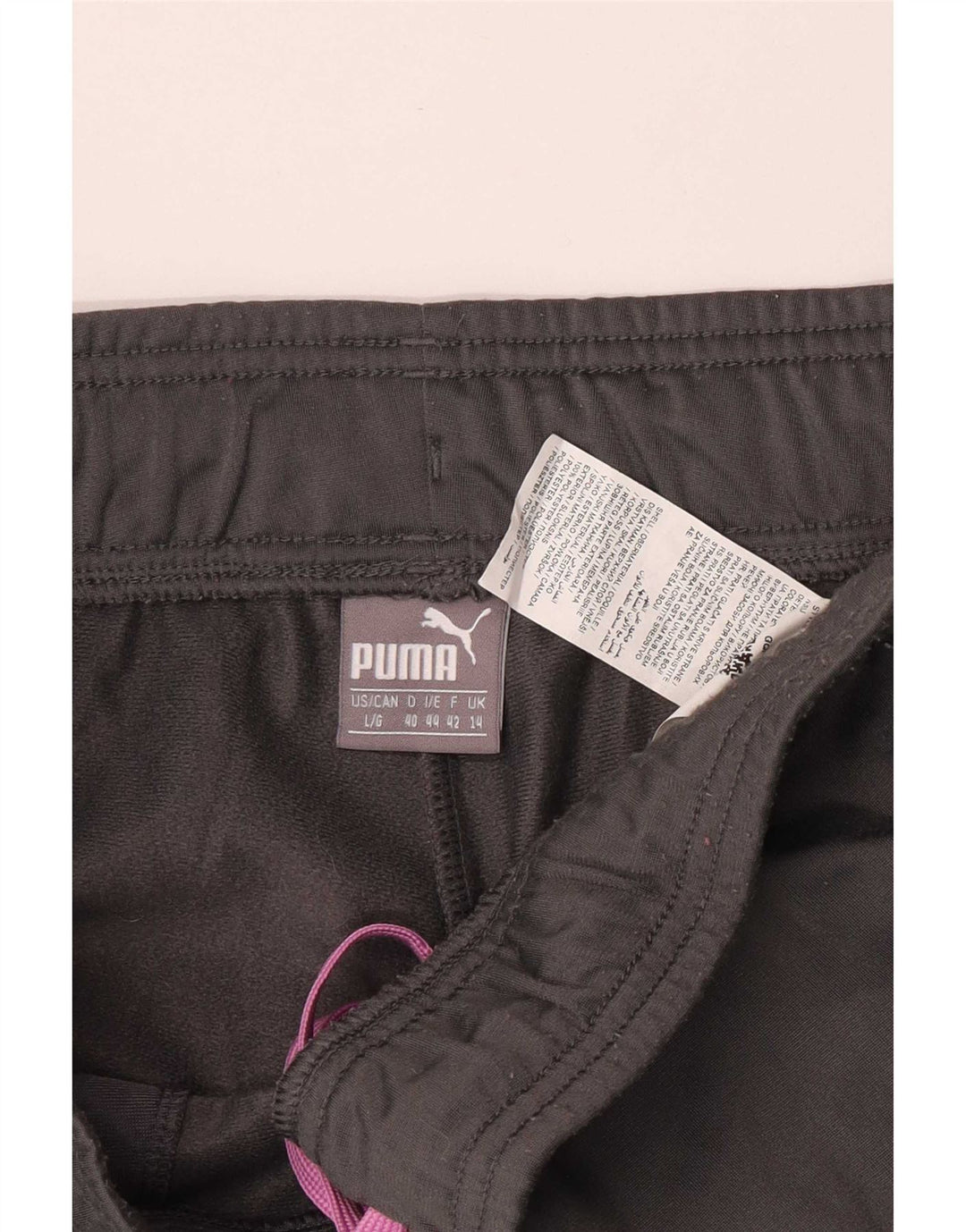 Pantaloni de trening Puma pentru femei UK 14, mare, gri, poliester