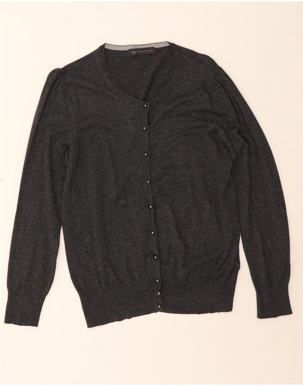 Pulover cardigan pentru femei Marks & Spencer UK 14 Medium Gri Viscose