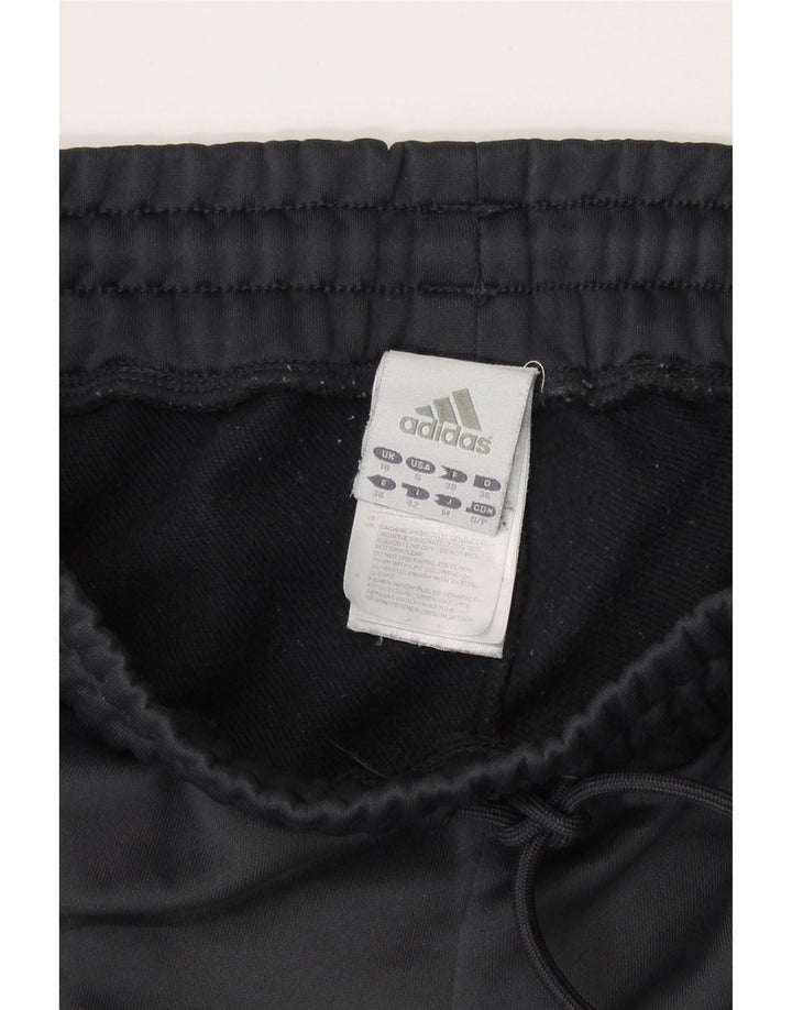 Pantaloni de trening Adidas pentru femei UK 10 Small Gri Poliester