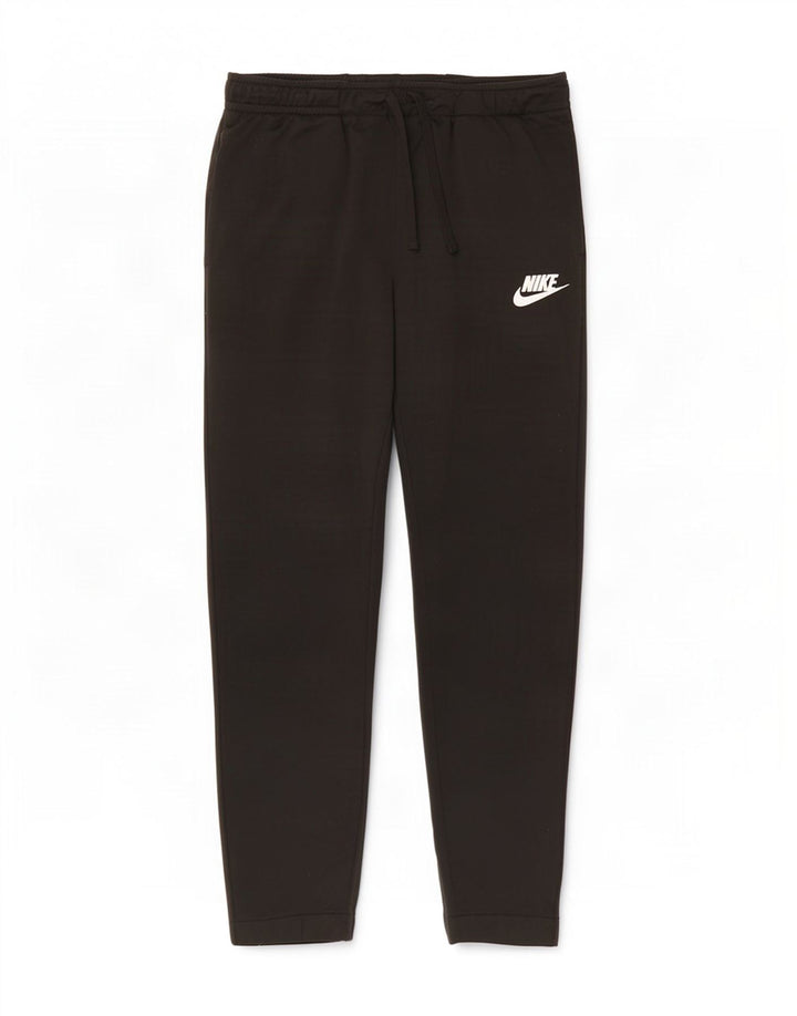 Pantaloni de trening Nike pentru bărbați, poliester mediu negru