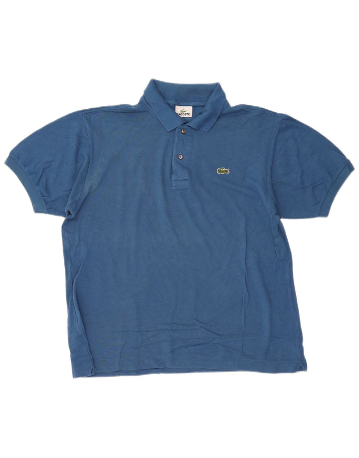 Tricou polo Lacoste pentru bărbați mărimea 5 mare, albastru, bumbac