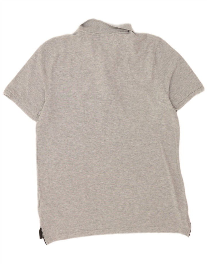 Tricou polo Nike pentru bărbați, bumbac gri mic