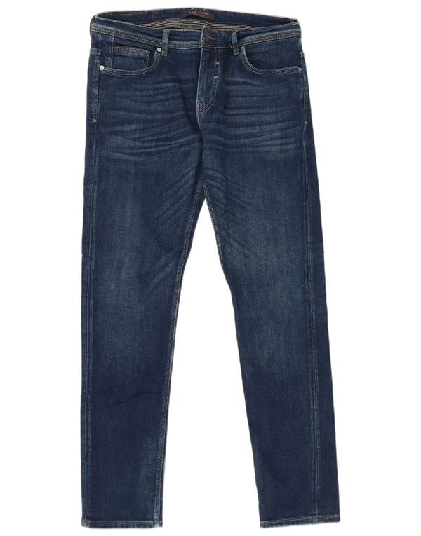 Blugi skinny pentru bărbați Zara EU 44 Large W34 L31 Bleumarin