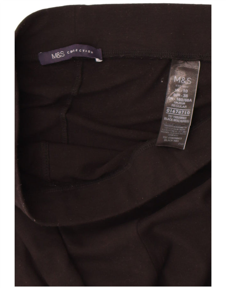 Leggings pentru femei Marks & Spencer UK 10 Poliester negru mic