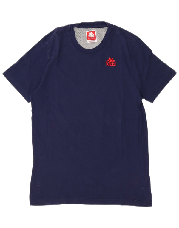 Tricou grafic pentru bărbați Kappa Top Mediu Bleumarin Bumbac Colorblock