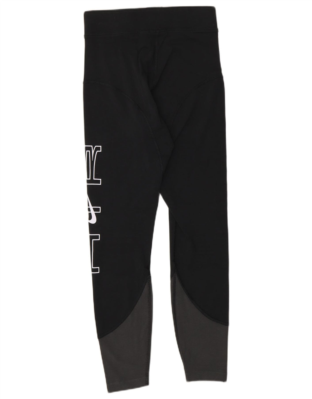 Leggings cu grafic pentru femei Nike UK 8 Sporturi mici din bumbac negru