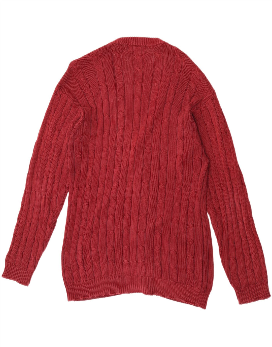 Pulover Cardigan Bărbați VINTAGE Mare Bordeaux