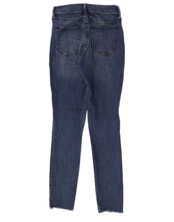 Blugi skinny pentru femei Gap cu talie super înaltă US 00 2XS W24 L27 Bumbac albastru