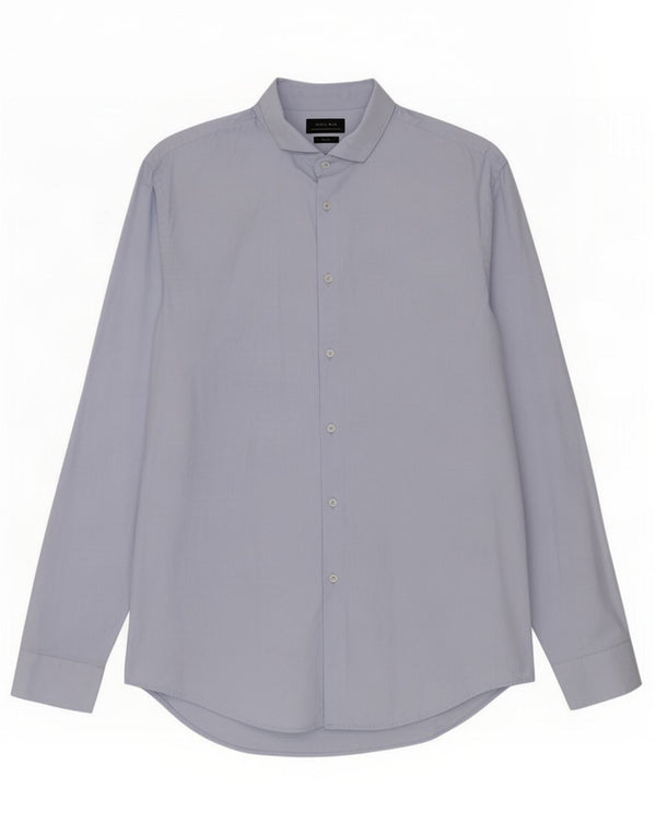 Cămașă Zara bărbați Slim Fit XL Albastru