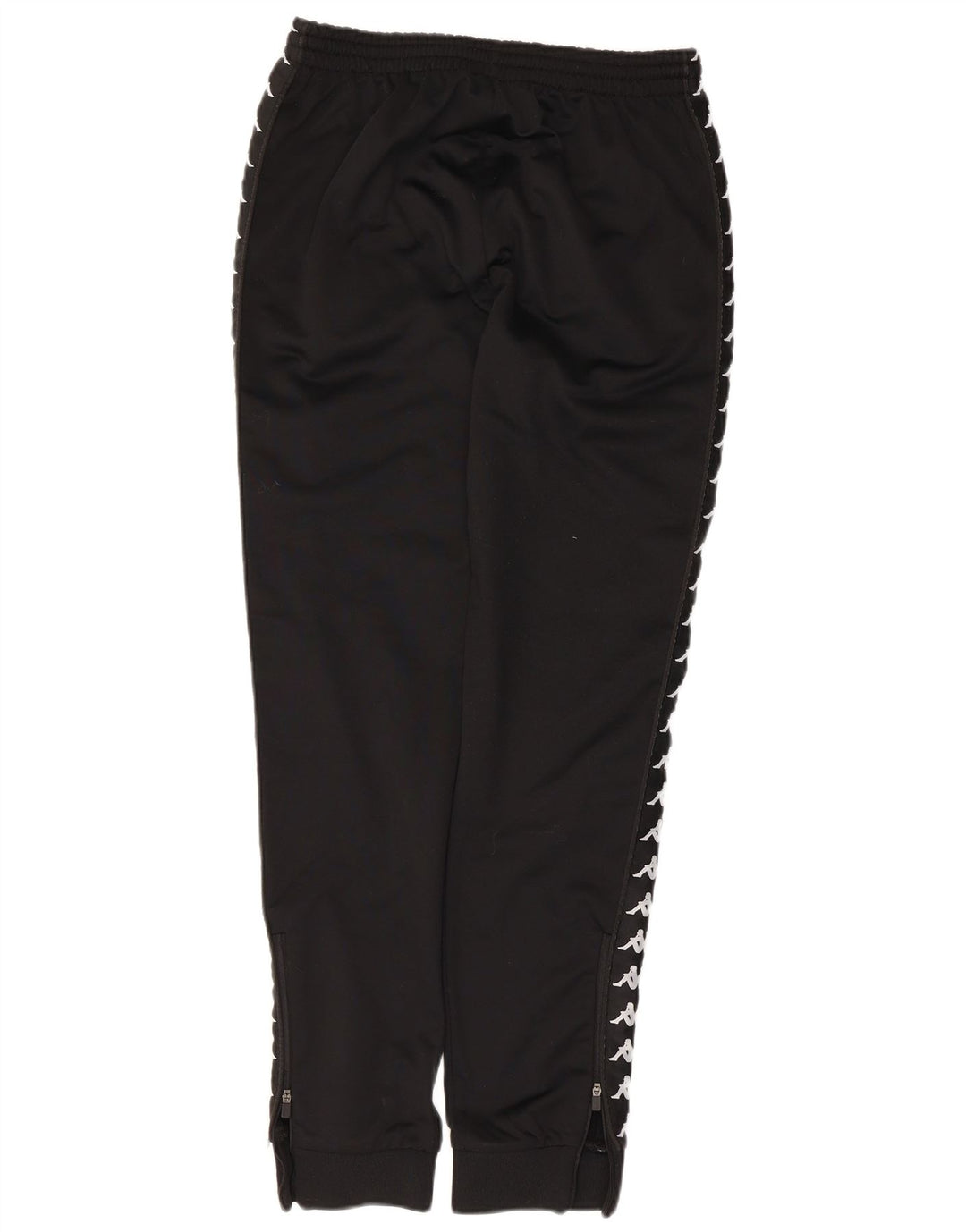 Pantaloni de trening cu grafică pentru bărbați Kappa Pantaloni de jogging Poliester mediu negru