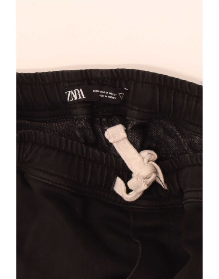 Pantaloni cargo pentru bărbați Zara Joggeri Mediu L31 L28 Negru
