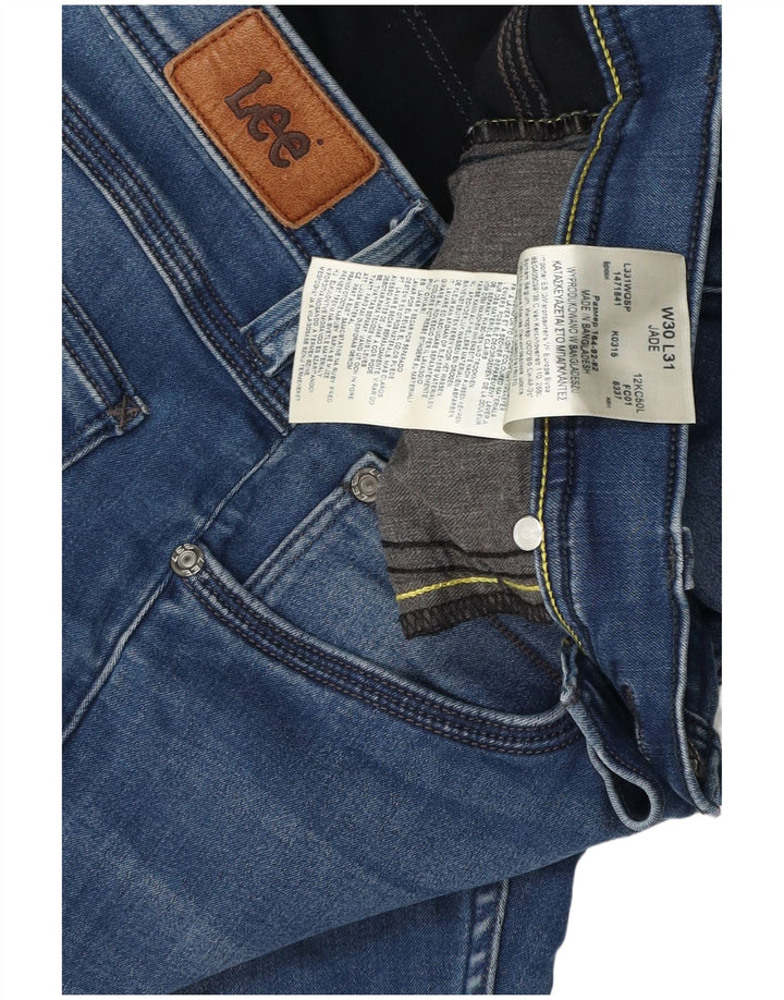 Blugi LEE Jade Slim pentru femei W30 L29 Bumbac albastru