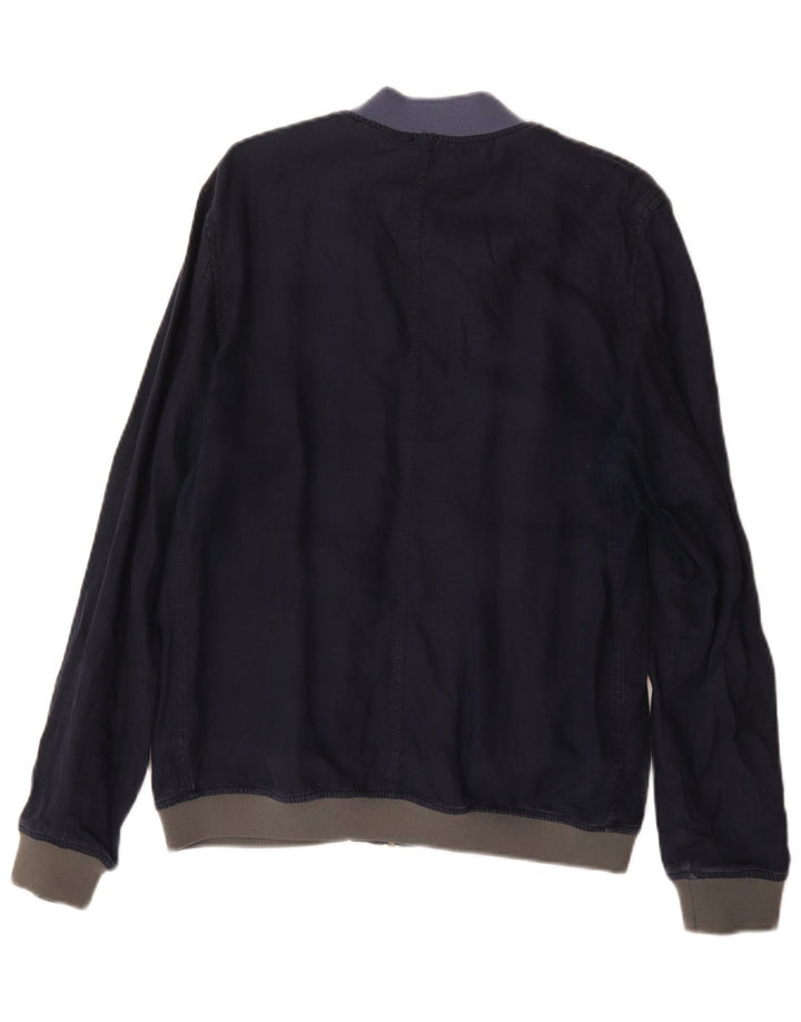 Bomber pentru bărbați Zara UK 40, mare, bleumarin