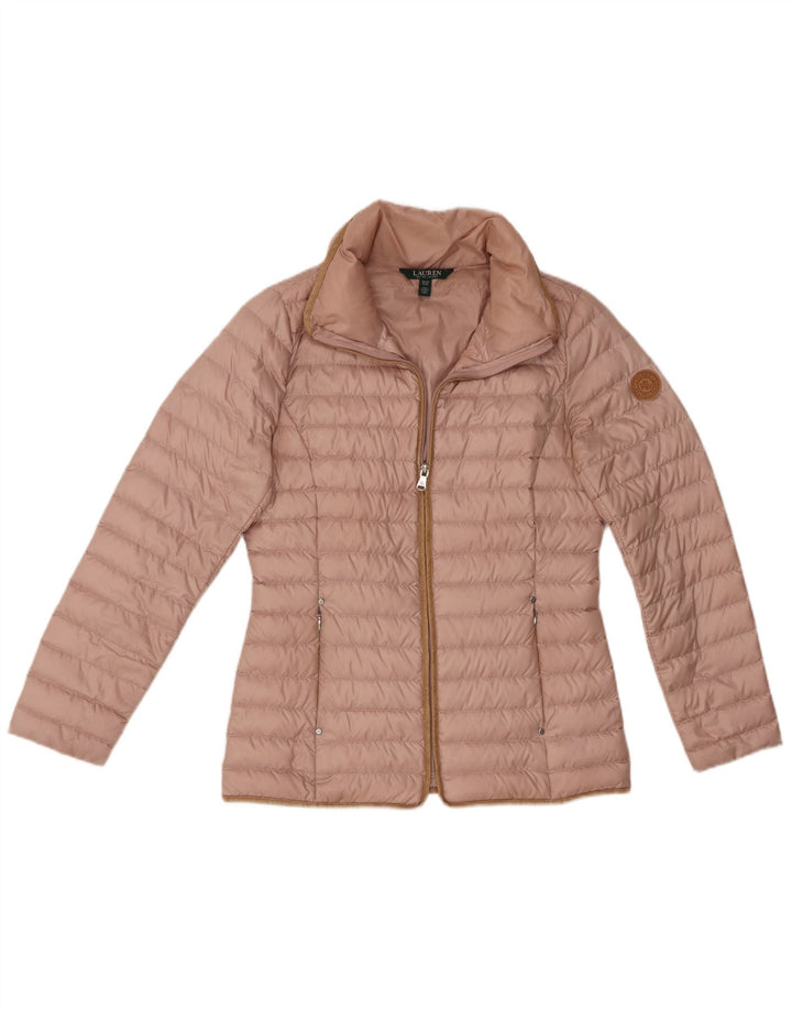 Jachetă căptușită pentru femei Ralph Lauren UK 6 XS poliester roz