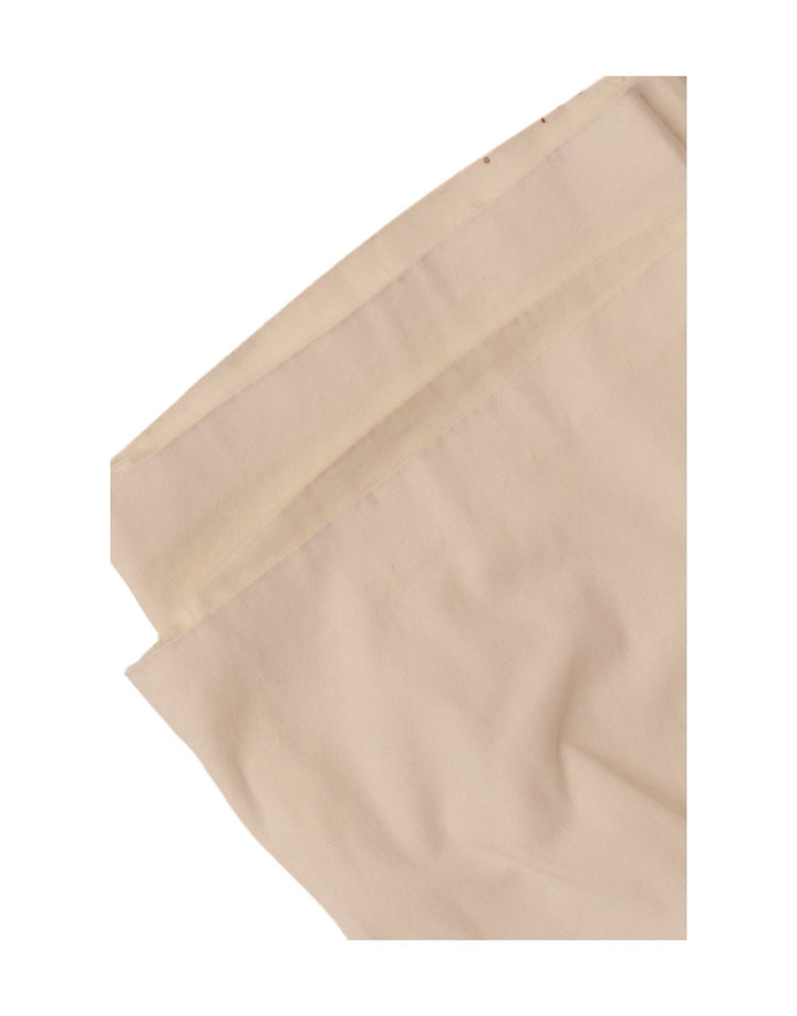 VINTAGE Womens Straight Chino Trousers W30 L29 White