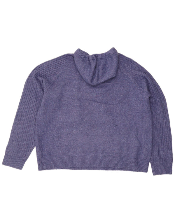 Pulover cu glugă pentru femei Marks & Spencer, Marea Britanie 18 XL, mov