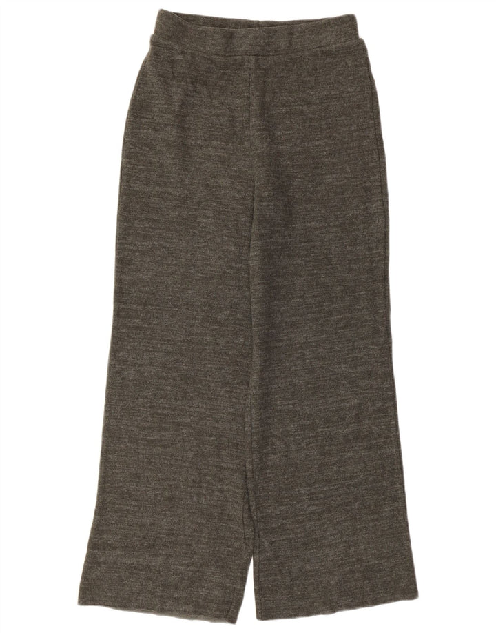 Pantaloni de trening Zara pentru femei UK 12, bumbac cu pete gri mediu