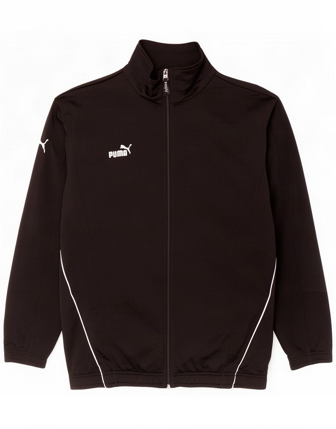 Puma Boys Trening Top Jacket 15-16 ani Poliester negru