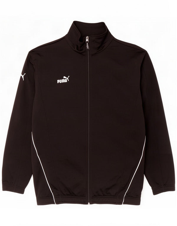 Puma Boys Trening Top Jacket 15-16 ani Poliester negru
