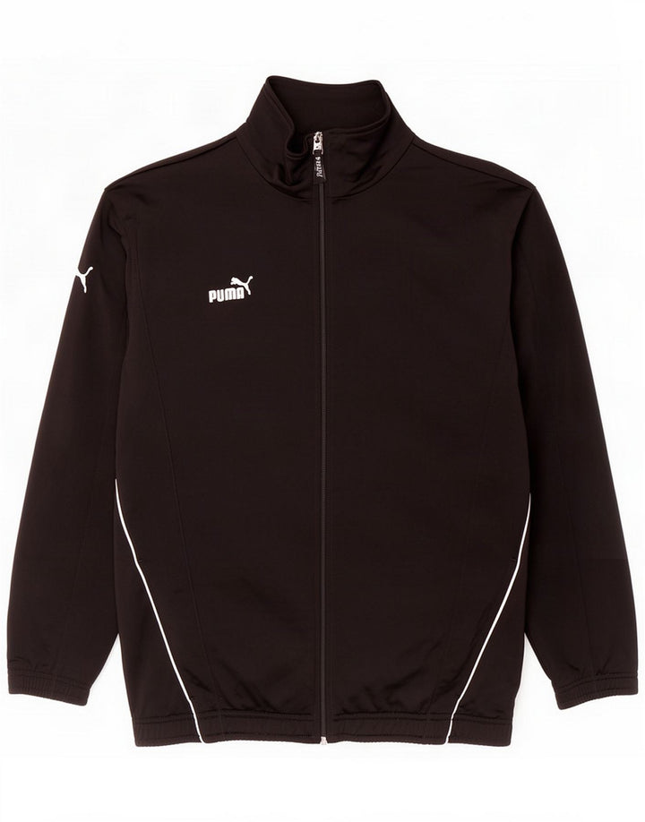 Puma Boys Trening Top Jacket 15-16 ani Poliester negru