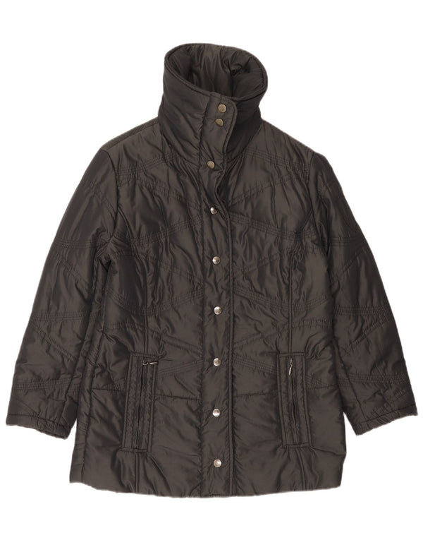 Jachetă căptușită pentru femei Perte by Krizia UK 12 Medium Black
