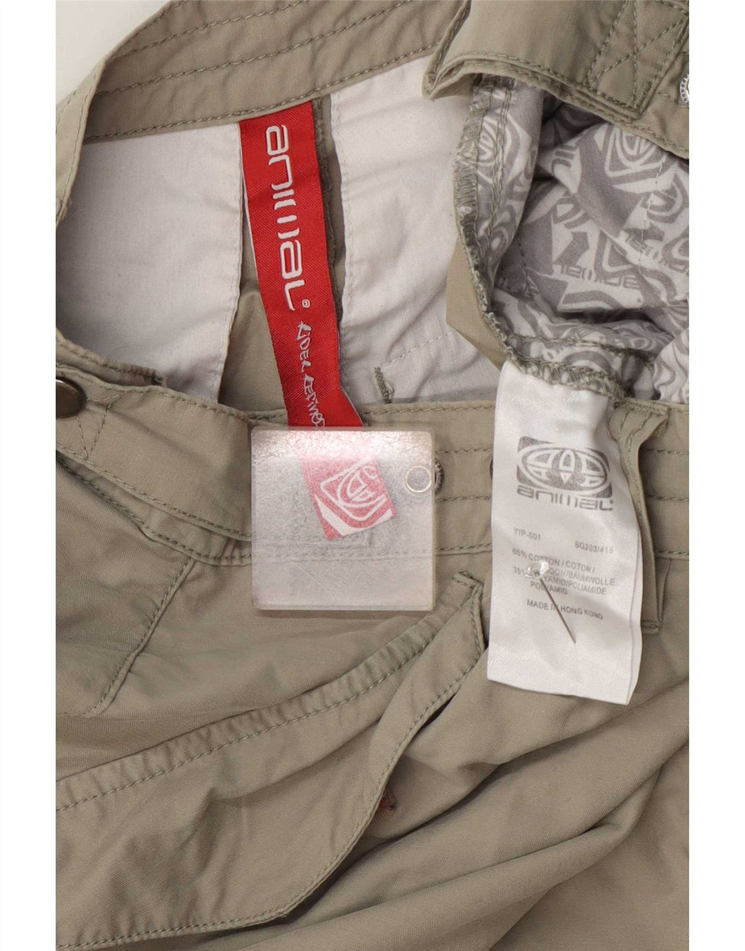 Pantaloni scurți pentru bărbați Animal Cargo Small W29 Kaki Bumbac