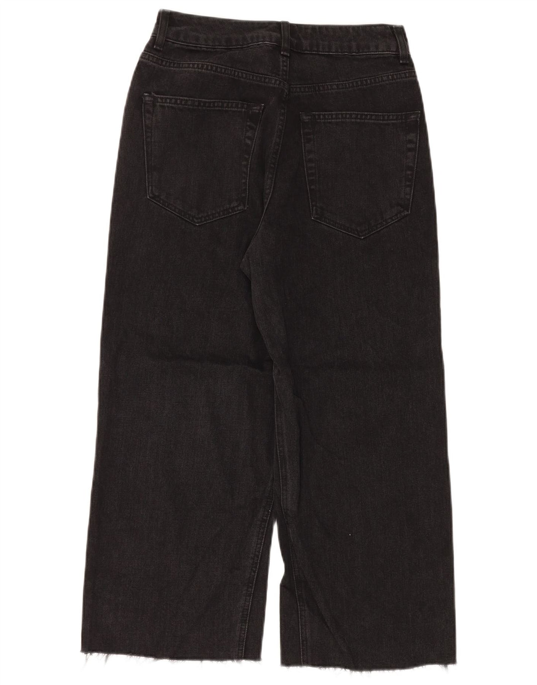 TOPSHOP Blugi pentru femei cu picioare largi W28 L23 Poliester negru