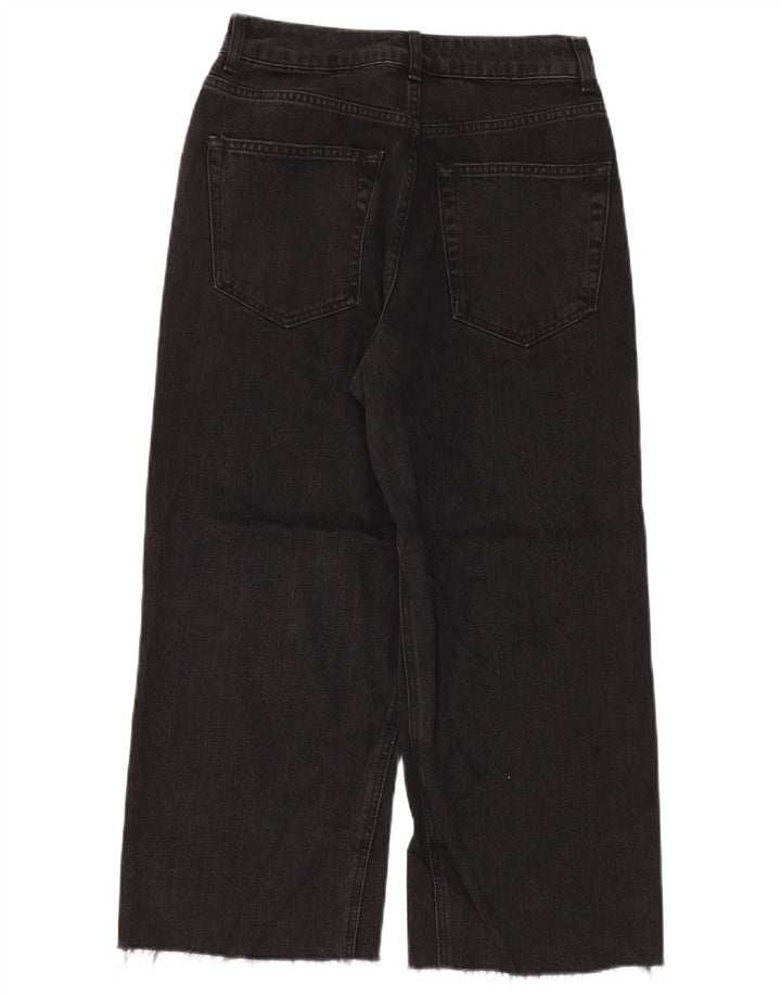 TOPSHOP Blugi pentru femei cu picioare largi W28 L23 Poliester negru