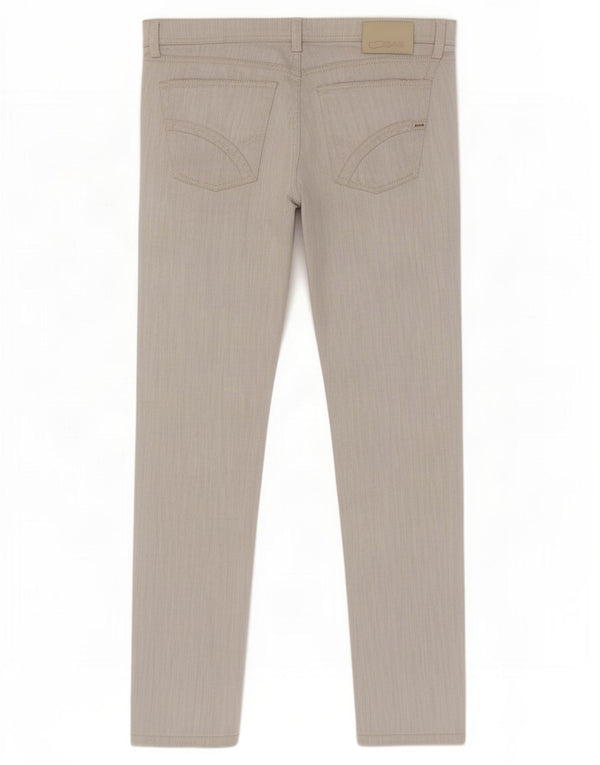 Blugi skinny pentru femei Gas cu talie joasa W32 L34 bumbac gri