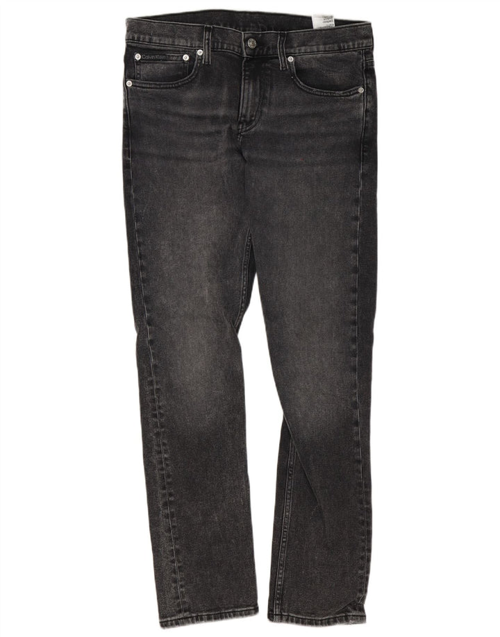 Blugi slim pentru bărbați Calvin Klein W32 L32 bumbac gri