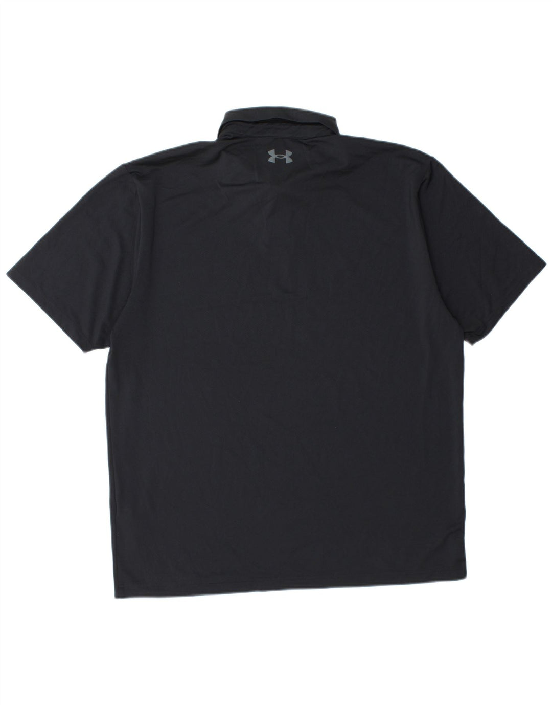 Tricou polo pentru bărbați UNDER ARMOUR Poliester negru mare