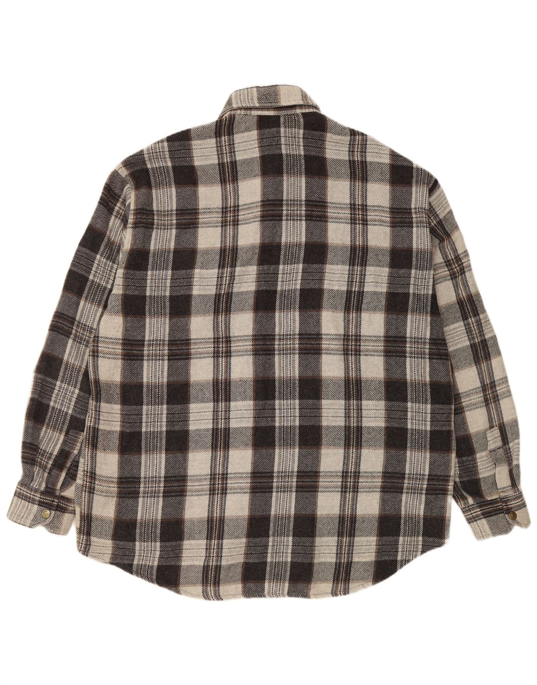 Cămașă de flanel pentru bărbați European Project 2XL, gri, acrilic, cu carouri