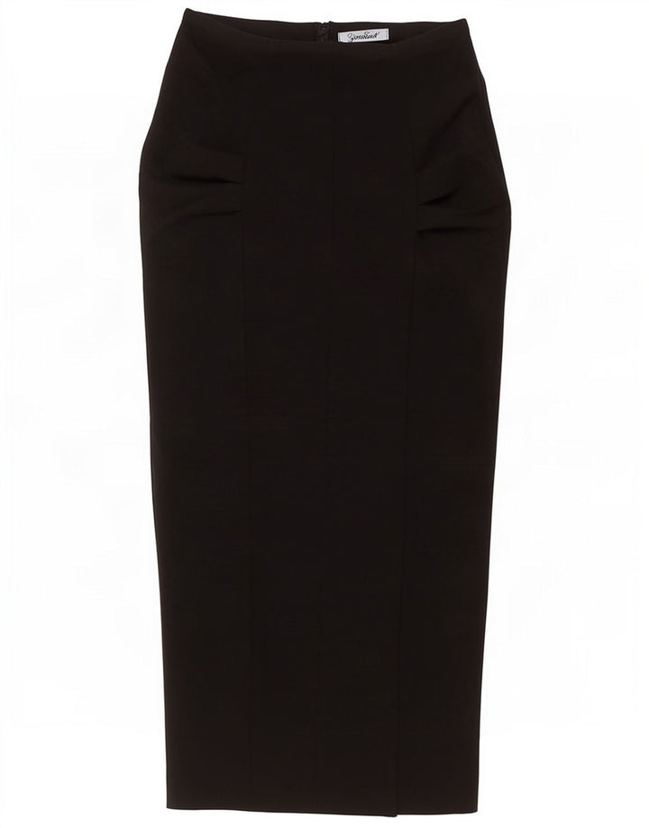 Fusta Maxi Femei Zara Medium W28 Bumbac Negru