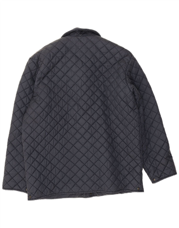 Jachetă matlasată Fila pentru bărbați UK 38 Medium Bleumarin Poliamidă
