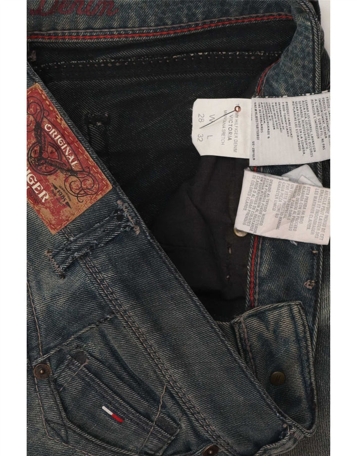 Blugi slim pentru femei Tommy Hilfiger W28 L32 bumbac albastru