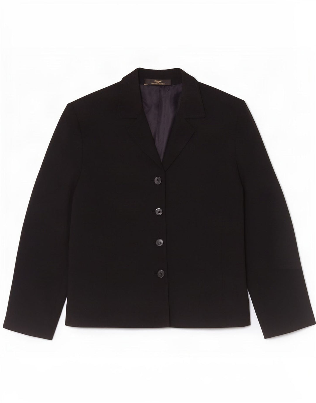 Marks & Spencer pentru femei St. Michael 4 Button Blazer Jacket UK 16 Large Black