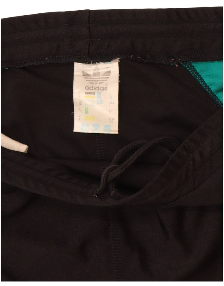 Pantaloni scurți sport ADIDAS pentru bărbați, mari, negru, poliamidă color bloc