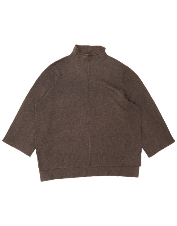 French Connection Pulover cu gât țestoasă pentru femei UK 18 XL gri