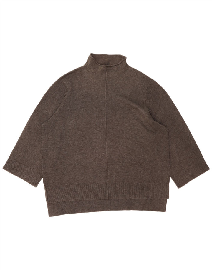 French Connection Pulover cu gât țestoasă pentru femei UK 18 XL gri