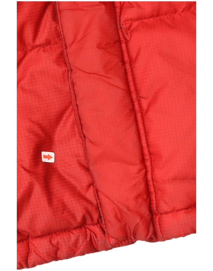 Jachetă căptușită cu glugă pentru bărbați Dickies UK 38 Medium Red Colorblock Nylon