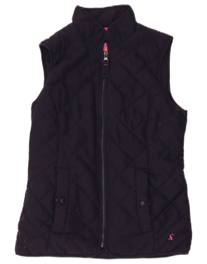 Gilet matlasat pentru femei Joules UK 8 Small, bleumarin, poliester