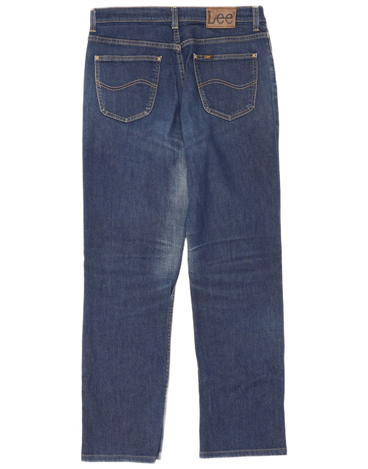 Blugi Lee Brooklyn Straight pentru bărbați L34 L34 Bumbac albastru