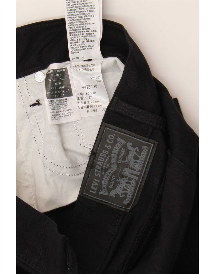 Blugi Levi's Bootcut pentru femei W28 L30 bumbac negru
