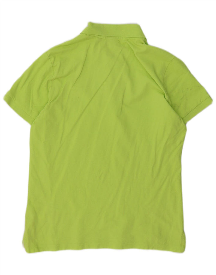 Tricou polo pentru bărbați Diadora, bumbac verde mediu