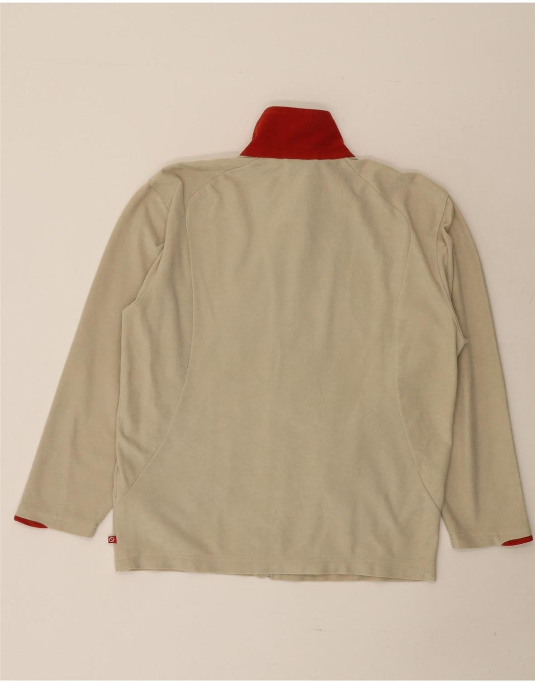 LOTTO Jachetă de trening supradimensionată pentru femei UK 10 Small Beige Colorblock