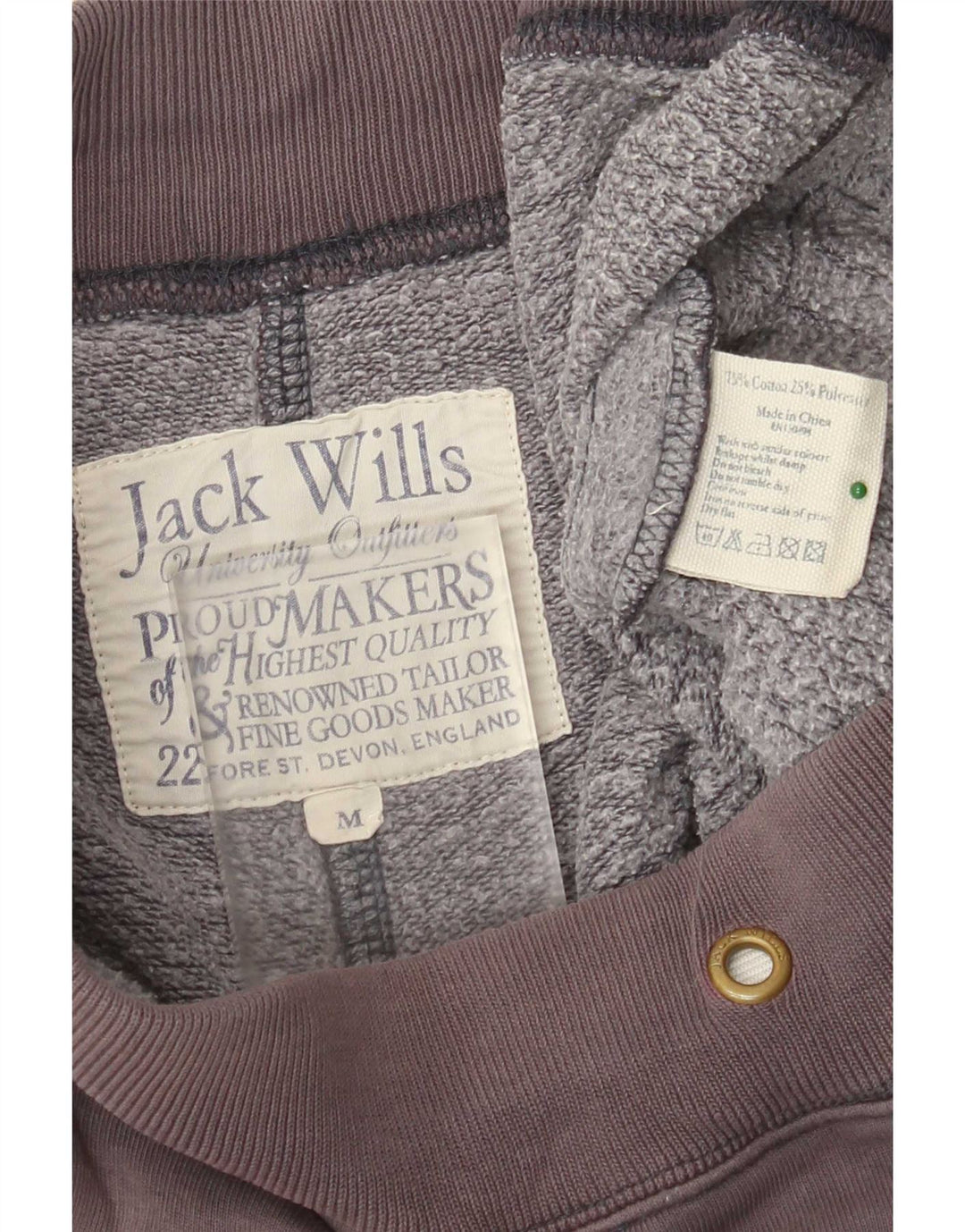 Pantaloni scurți sport grafic Jack Wills pentru bărbați, bumbac color bloc, gri mediu